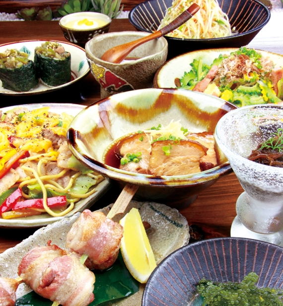 Okinawa's creative cuisine location Dining Nagi
