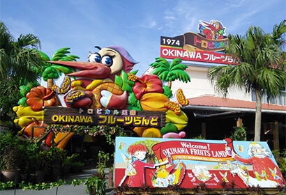 OKINAWA fruitland. The Tropical Kingdom Story, a facility-experienced picture book in Nago City that can be explored as the protagonist of the story, is very popular.