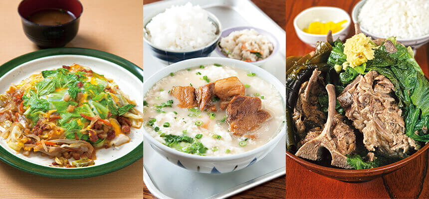 A lot of gourmet food is crowded! 6 selections of Okinawa cafeteria with plenty of local feeling