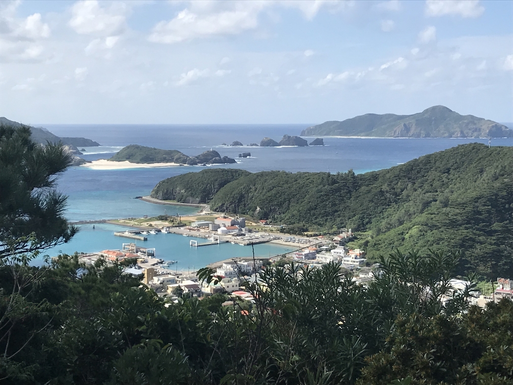 Mt. Takatsuki, observation deck, Zamami Island