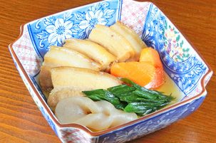 The kitchen of Yanbaru's home cooking Mitsuko Bababa.