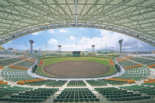 Koza Shinkin Stadium (Okinawa City Baseball Stadium)